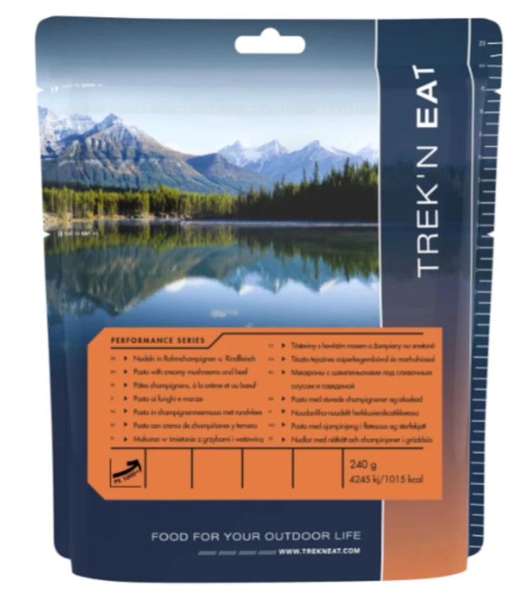 Trek´n Eat Nudeln In Rahmchampignon + Rind PS1000+ 3 Trek´n Eat Nudeln In Rahmchampignon + Rind PS1000+