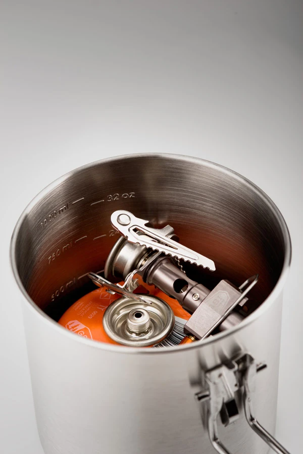 GSI Outdoors Glacier Stainless 1.1 L Boiler 4 GSI Outdoors Glacier Stainless 1.1 L Boiler – Bild 2