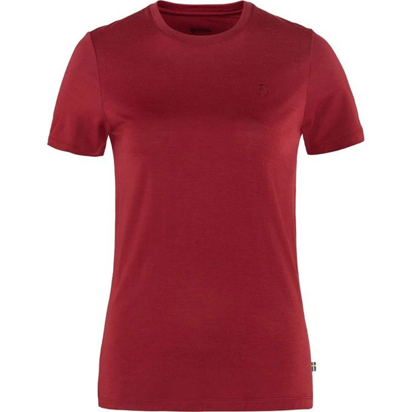 Fjäll Räven Abisko Wool Short Sleeve T-shirt Ws 3 Fjäll Räven Abisko Wool Short Sleeve T-shirt Ws