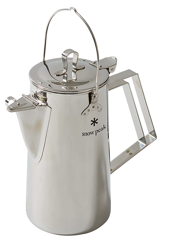 Snowpeak Kaffeekanne Edelstahl 3 Snowpeak Kaffeekanne Edelstahl