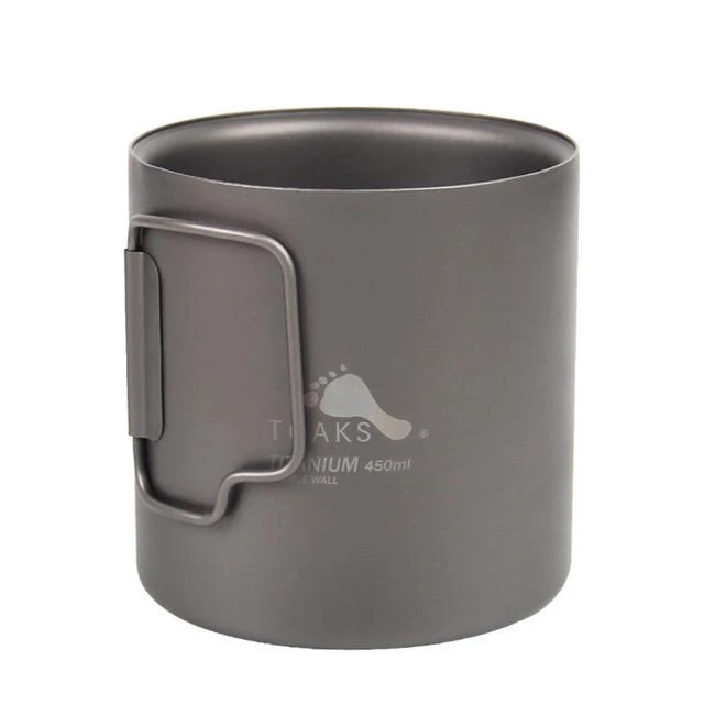 Toaks Titanium 450ml Double Wall Cup 3 Toaks Titanium 450ml Double Wall Cup