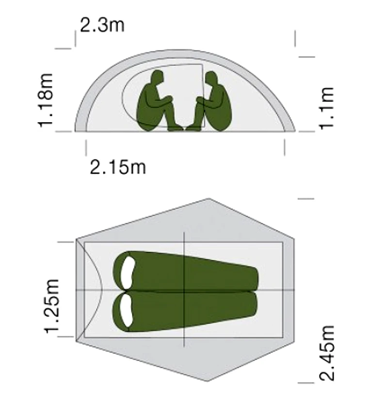 Exped Mira II HL 7 Exped Mira II HL – Bild 5