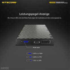 Nitecore Powerbank NB10000 V2 - 10000mAh -Zelt Plus Store NB10000 3