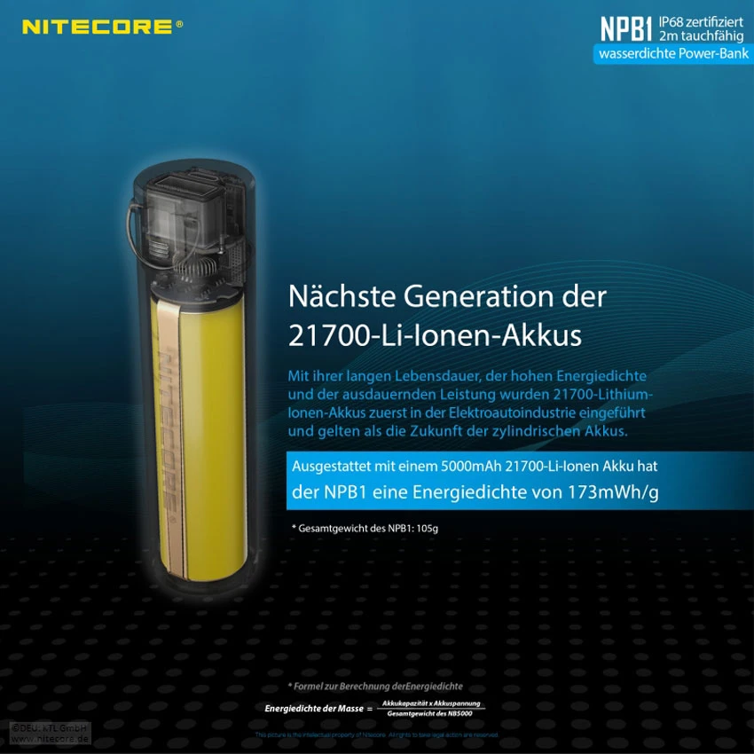Nitecore Powerbank NPB1 5000 MAh 5 Nitecore Powerbank NPB1 5000 MAh – Bild 3