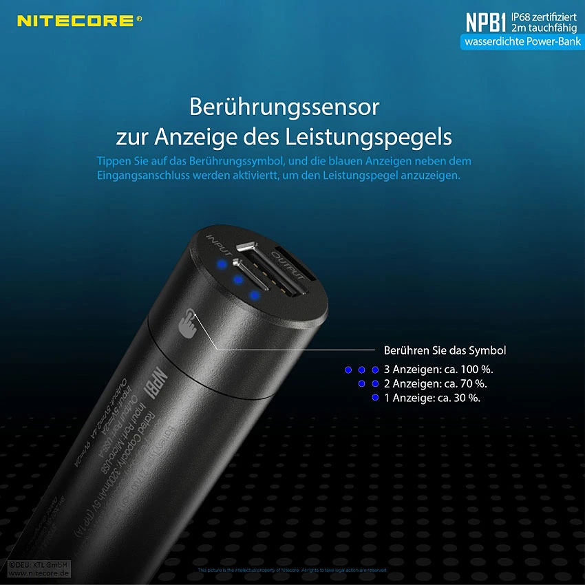 Nitecore Powerbank NPB1 5000 MAh 7 Nitecore Powerbank NPB1 5000 MAh – Bild 5