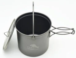 Toaks Titanium 1100ml Pot With Bail Handle /Bügelhenkel -Zelt Plus Store POT 1100 BH 02