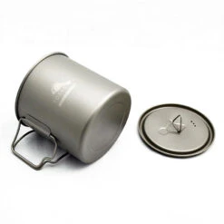 Toaks LIGHT Titanium 650ml Pot -Zelt Plus Store POT650L04