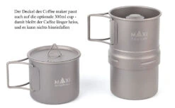 MAXI Life Enhance My Clean Coffee Maker Set -Zelt Plus Store Set Deckel