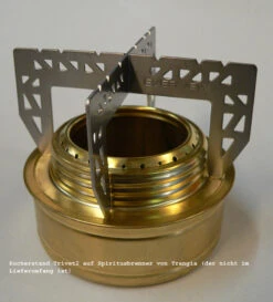 Evernew Cross Stand ´Trivet 2´ Topfhalter Für Spiritusbrenner 8 Evernew Cross Stand ´Trivet 2´ Topfhalter Für Spiritusbrenner -Zelt Plus Store Trivet aufBrenner