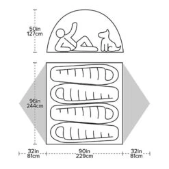 Big Agnes Blacktail 4 -Zelt Plus Store blacktail4grund