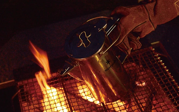 Snowpeak Kaffeekanne Edelstahl 6 Snowpeak Kaffeekanne Edelstahl – Bild 4