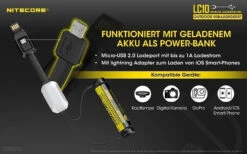Nitecore Akkulader USB LC10 -Zelt Plus Store lc10 5