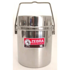 Firebox Zebra 16 Cm Stainless Steel Pot Mod -Zelt Plus Store pot16 lid on top
