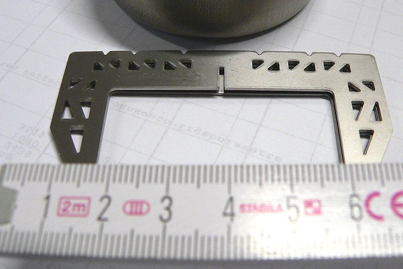 Evernew Cross Stand ´Trivet 2´ Topfhalter Für Spiritusbrenner 4 Evernew Cross Stand ´Trivet 2´ Topfhalter Für Spiritusbrenner – Bild 2